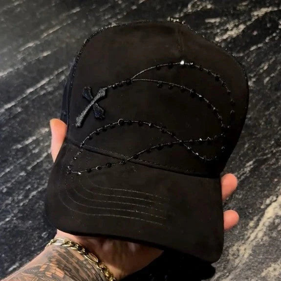 Shiny Long Chain Cap