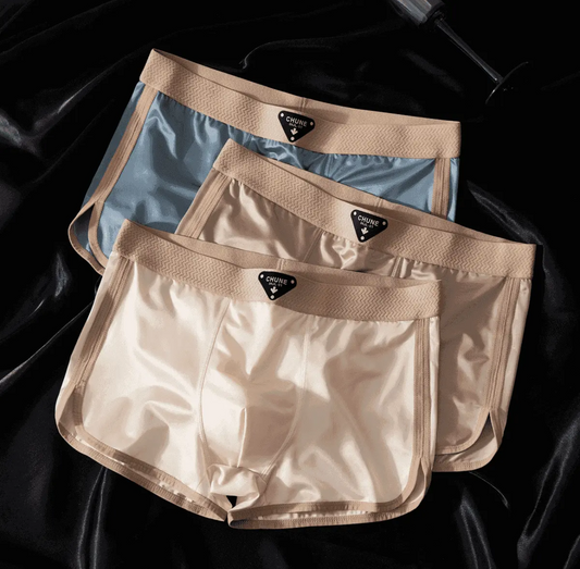 Silky Satin Sports Boxers