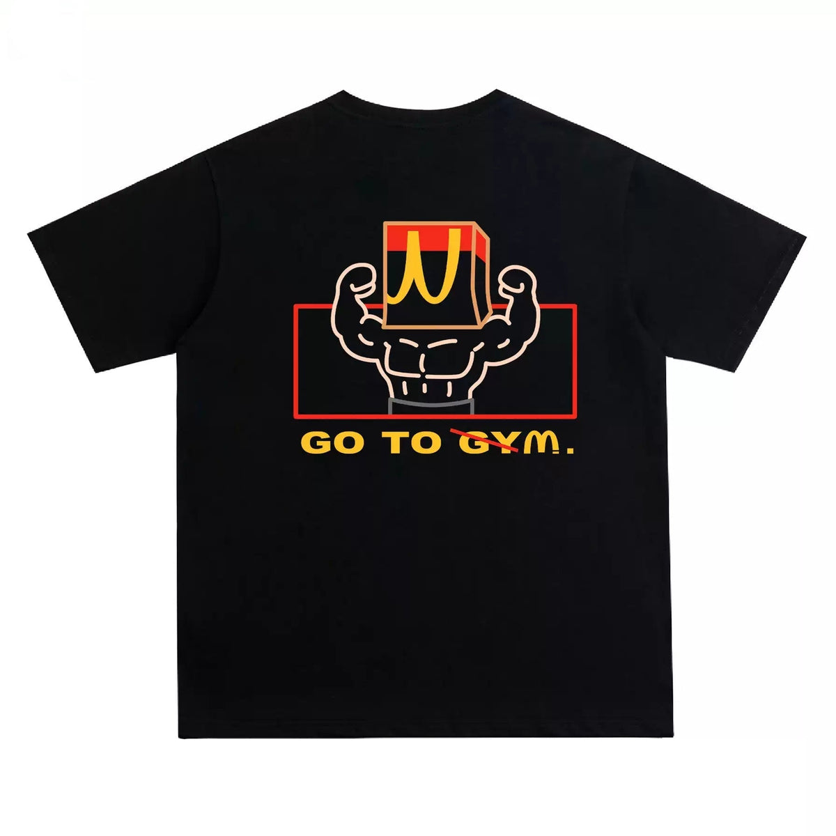 Funny "Go To M" cotton T-shirt