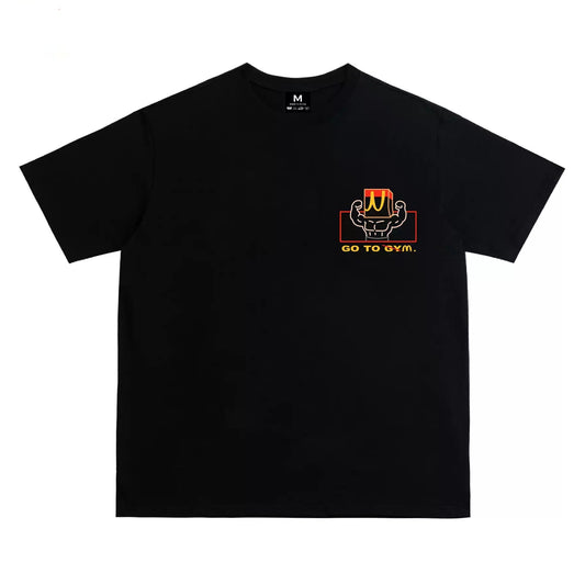 Funny "Go To M" cotton T-shirt