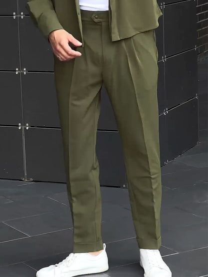 Men's Cotton Lightweight Workwear Two-Piece Set