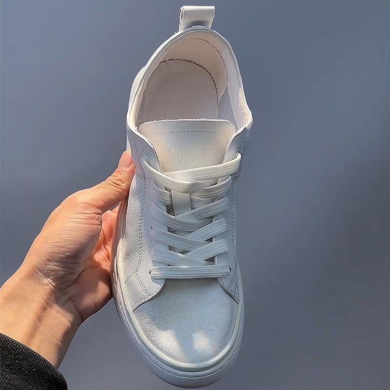 Men's Casual Soft Leather Board Shoes