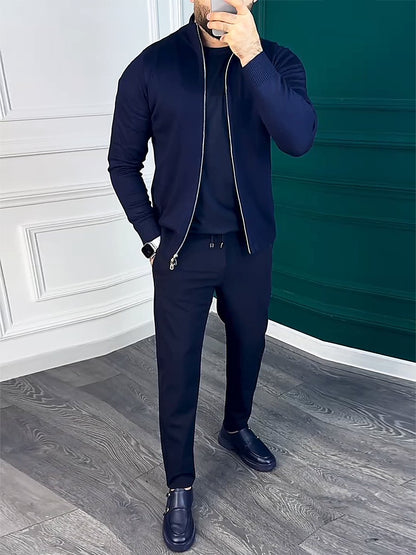 Men's Windproof Zipper Casual Jacket